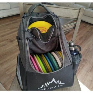 Disc Golf Bag with Large Capacity, Durable Disc Golf Backpack Holds 18+ Disc